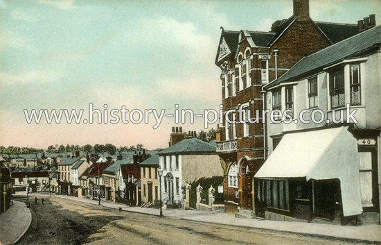 The High Street, Halstead, Essex. c.1910
